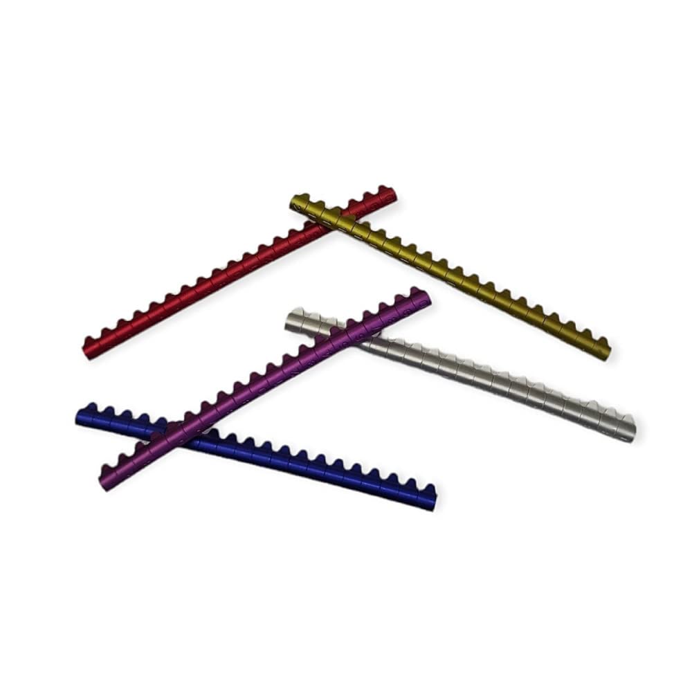 animallparadise - 100 bagues en métal ø 4mm pour perruches, différentes Couleurs