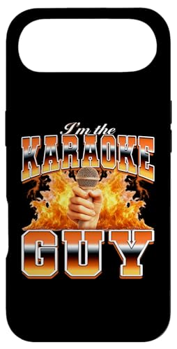 I'm The Karaoke Guy Music Lovers Singers Singing 90's Bootleg Coque pour iPhone Air