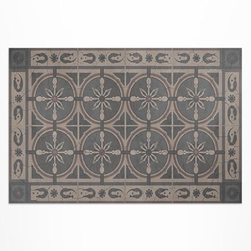 Tapis en vinyle imperméable pour protéger le sol du balcon et jardin - 2
