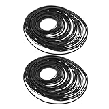 Utilisation polyvalente : adaptées à la réparation de cassettes audio, au remplacement de courroies de platines vinyles et de lecteurs dvd, ces courroies en caoutchouc conviennent à de multiples situations de réparation. courroies plates en caoutchouc, courroies plates pour cassettes audio