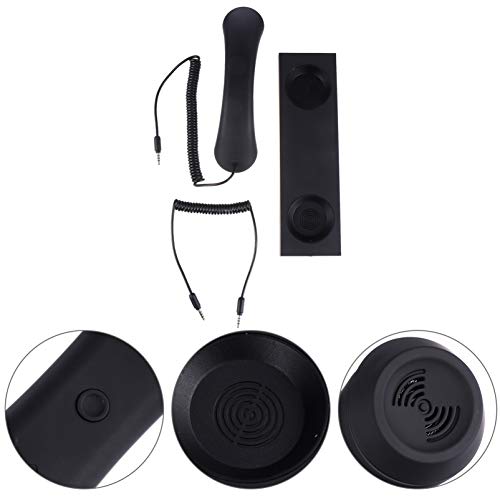 ULTECHNOVO Monofone de Telefone Vintage Receptor de Telefone Celular Monofone de Reposição para Celu