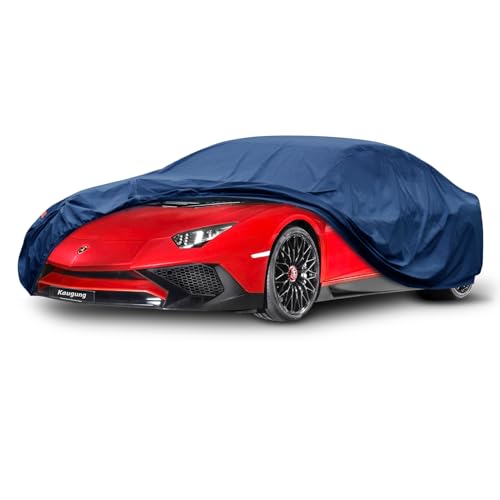 Image of Kaugung Heavy Duty Car Cover Custom Fit Lamborghini Aventador (2011-2025),Waterproof All Weather Resistant Outdoor Sun Rain Dust Snow Protection with Anti-Theft Lock.(USA Warehouse,Within 3-7 Days)