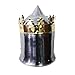 Medieval King Richard Helmet Lionheart Crown Helme SCA LARP Cosplay Knights Robert the Bruce Costume Helm