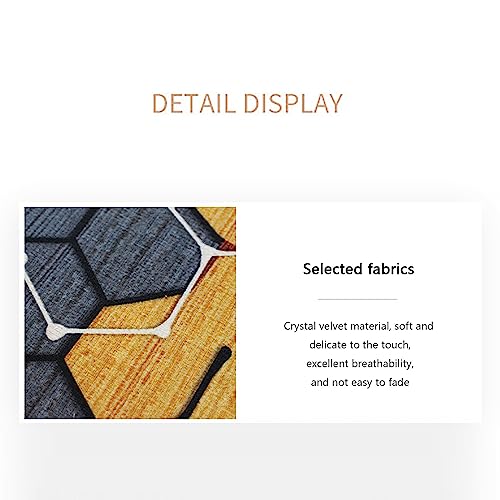 Tapis de salon géométrique extra large pour canapé et chambre - 6
