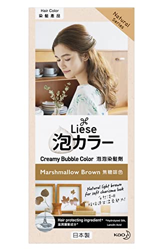 Kao Liese Soft Bubble Hair Color (Marshmallow Brown) #TOP1