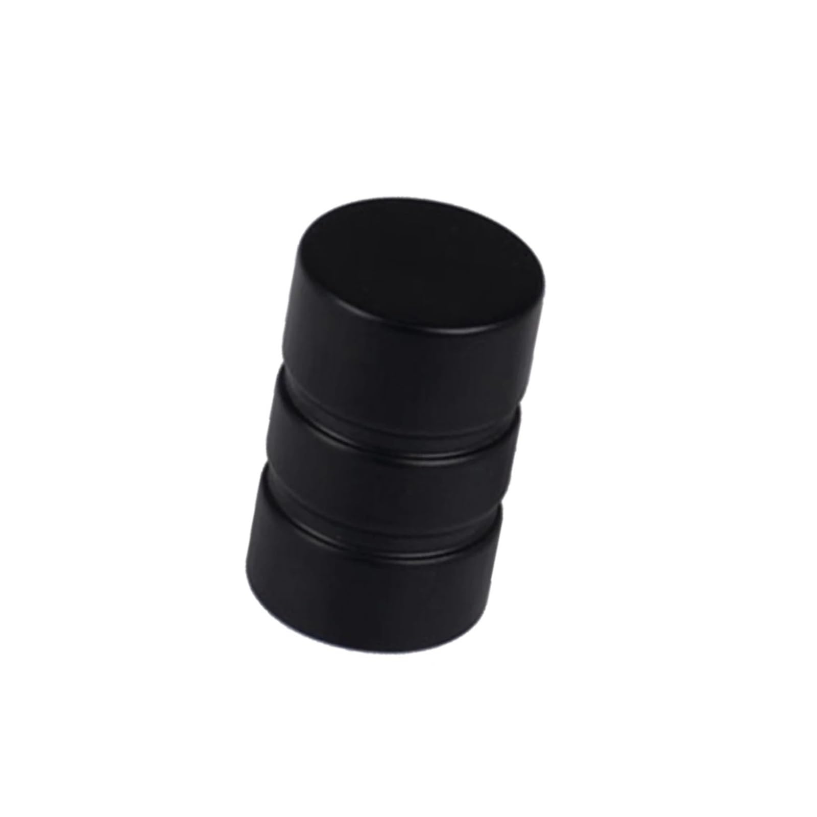 Końcówka karnisza, Zakończenia karniszy Zestaw osłon na słupki 8 mm, 4 sztuki w kolorze białym i czarnym, różnych rozmiarach(Black K)