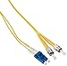 AddOn Fiber Optic Duplex Network Cable ADD-ST-LC-15M9SMF