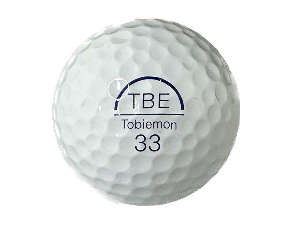 Amazon | ゴルフボール TOBIEMON 飛衛門 TBE V7 4ピース 9個入り