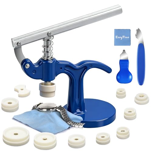 EasyTime Watch Repair Press Tool Set Watch Repair Kit 16pcs