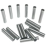 ZDingTech 15PCS 3/16 x 1 Dowel Pins,3/16 inch x 1 inch Metal Dowel pins,Shelf Pegs 3/16 inch,Alloy Steel pins Wood Bunk Bed Dowel Pins 3/16 Shelf Pins 3/16 inch Metal pins,Shelf Support Pegs