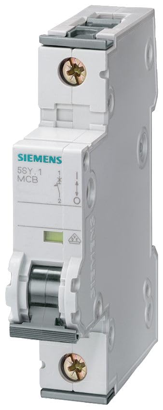 Disjoncteur Siemens 5SY 1 pôle B3 SENTRON pour montage sur rail DIN