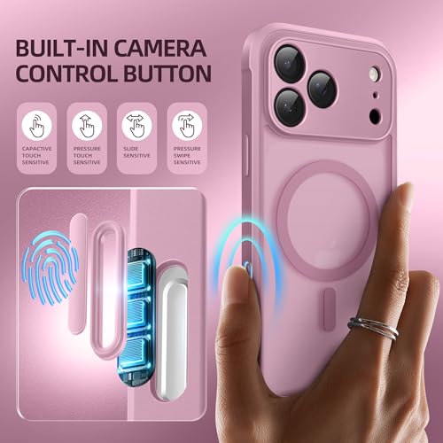 Coque iPhone 17 Pro Max anti-espion et antichoc intégrale compatible MagSafe