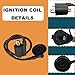 7PACK CDI Box Replace Part No. 0452187 0451018 Fit for Polaris Sportsman 90 Carb 2003-2006 with Ignition Coil Rectifier Starter Relay Solenoid Ignition Key Fuel Filter and Spark Plug