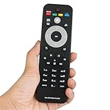 Replaced Remote Control Compatible for Philips BDP2100F7 996510041571 BDP5406 BDP2900/F7 BDP2285 BD Blu Ray Disc DVD Player vudu Netflix