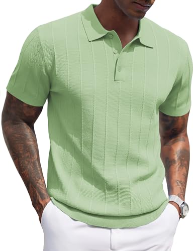 Design Features: Questa polo a manica corta da uomo in stile old money presenta una superficie dalla texture raffinata, combinata con la silhouette classica della polo e l'abbottonatura tradizionale, permettendovi di mantenere eleganza e raffinatezza anche durante le calde giornate estive