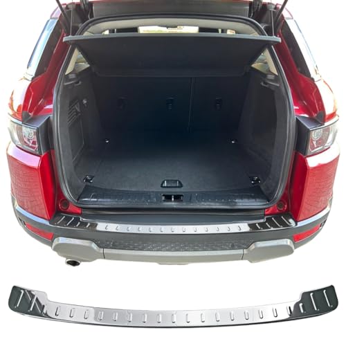 RECAMBO Protezione per paraurti in acciaio inox lucido, look cromato, compatibile con Range Rover Evoque L538 2011 2018 Styling e protezione per il paraurti