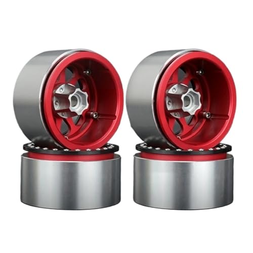 Pneus 2.2 RC en métal pour Axial SCX10 Capra Wraith jantes beadlock durables