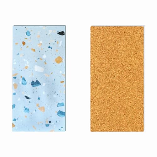 Image of Allure Luxury Vinyl Tile Flooring, 22 Mil Wear Layer, Ultima Blue Agave Terrazzo 12 inch x 24 inch, 6.5mm Thick Vinyl Tiles with Click and Lock Installation, 24 Boxes 565.44 sq ft.