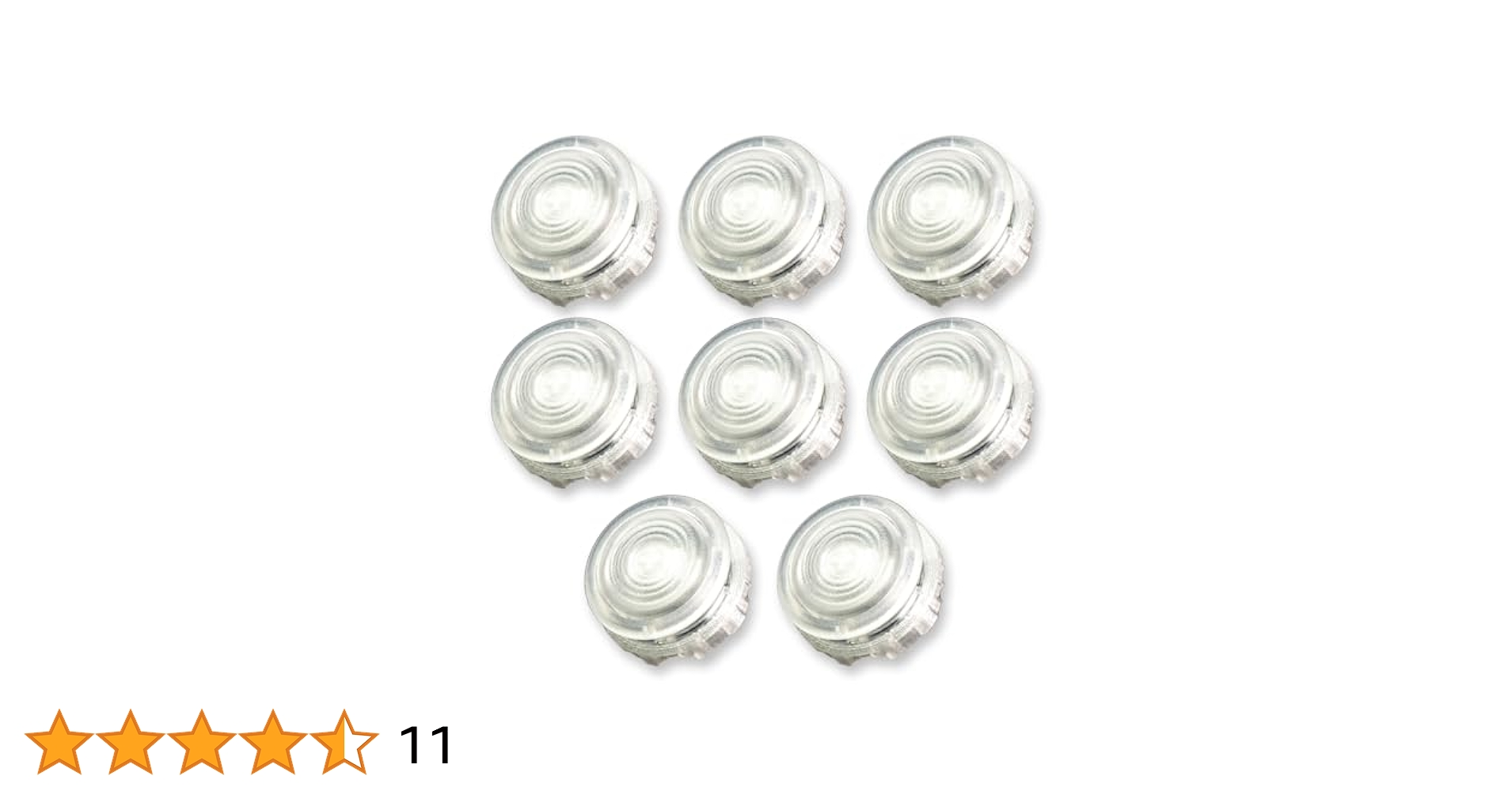 アケコン　24mmボタン 短納期】レバー マットホワイト アケコン