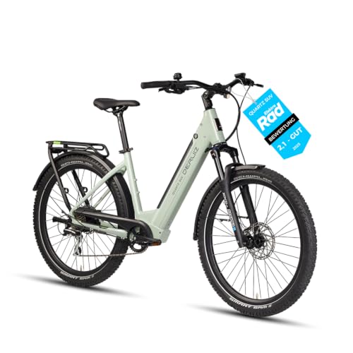 DERUIZ Quartz SUV E-Bike 27,5 Zoll Tiefeinsteiger Damen & Herren StVZO