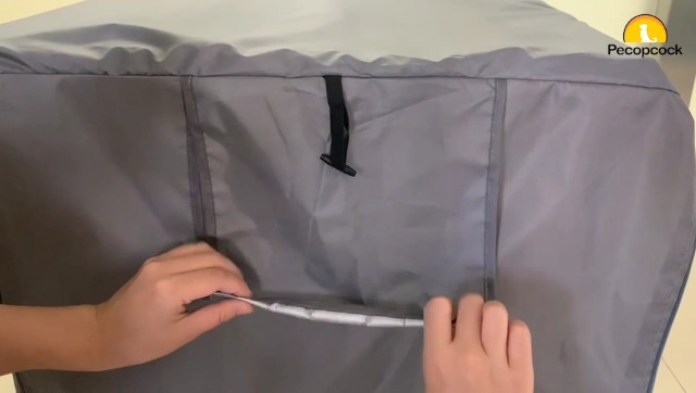 Pecopcock Dogs Crate Cover Privacy Windproof Safe for Dog Durable-Polyester Pet Kennel Cover Crate Cover 42 inches… - Image 8