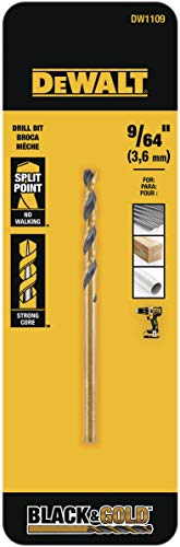 DEWALT ACCESSORIES DW1109 9/64 Black Oxide Bit