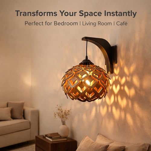 Image of wall lamp for Home decore Cafe decore Hotel Decoration (Lotus 1S)