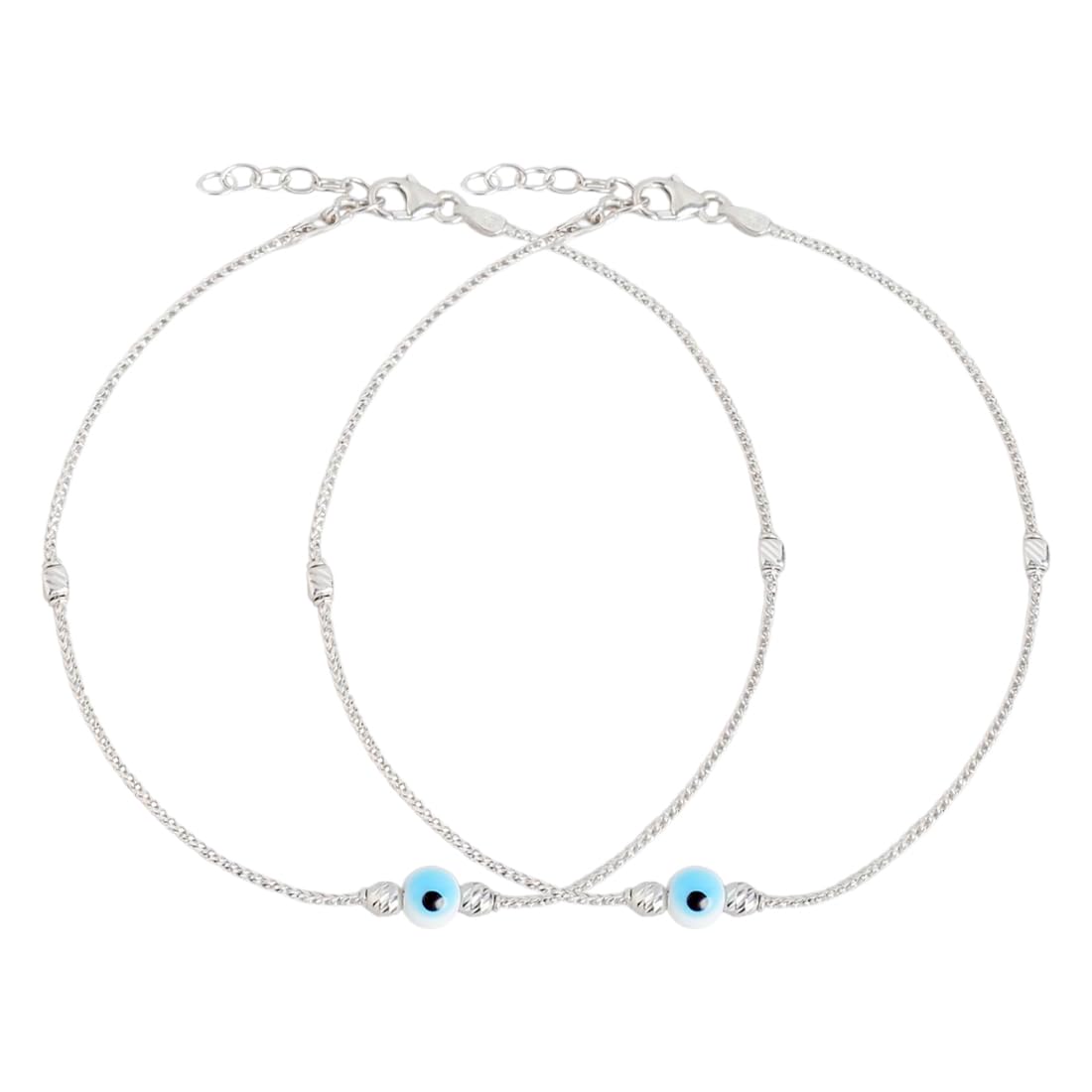 See full amazon price history chart for ZAVYA 925 Sterling Silver Beads Evil eye Rhodium Plating Chain Anklet (Pair) | | Gift for Women & Girls | With Certificate of Authenticity & 925 Stamp ZAVYA 925 Sterling Silver Beads Evil eye Rhodium Plating Chain Anklet (Pair) | | Gift for Women & Girls | With Certificate of Authenticity & 925 Stamp (B0CK562LH4) Amazon Price History, Amazon Price Tracker