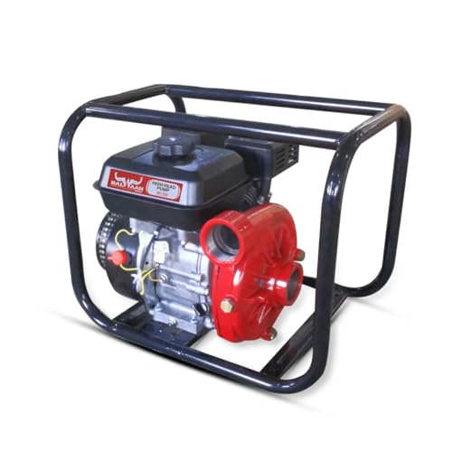 Balwaan Krishi High Head Water Pump | 212cc 4-Stroke Petrol Engine | 2-Inch Outlet | Double-Layer Air Filter, 7 HP | Aluminum Body | WP-22H