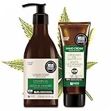 Naturkosmetik Handpflege Set aus Hanfsamenöl mit Handcreme & Flüssigseife - reich an Hanfsamenöl, pflegend, feuchtigkeitsspendend, beruhigend, für zarte, geschmeidige Hände & Hautpflege