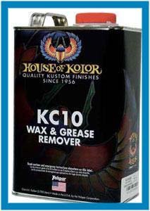 House of Kolor 1 Gallon Wax & Grease Remover Kc10/Kc-10