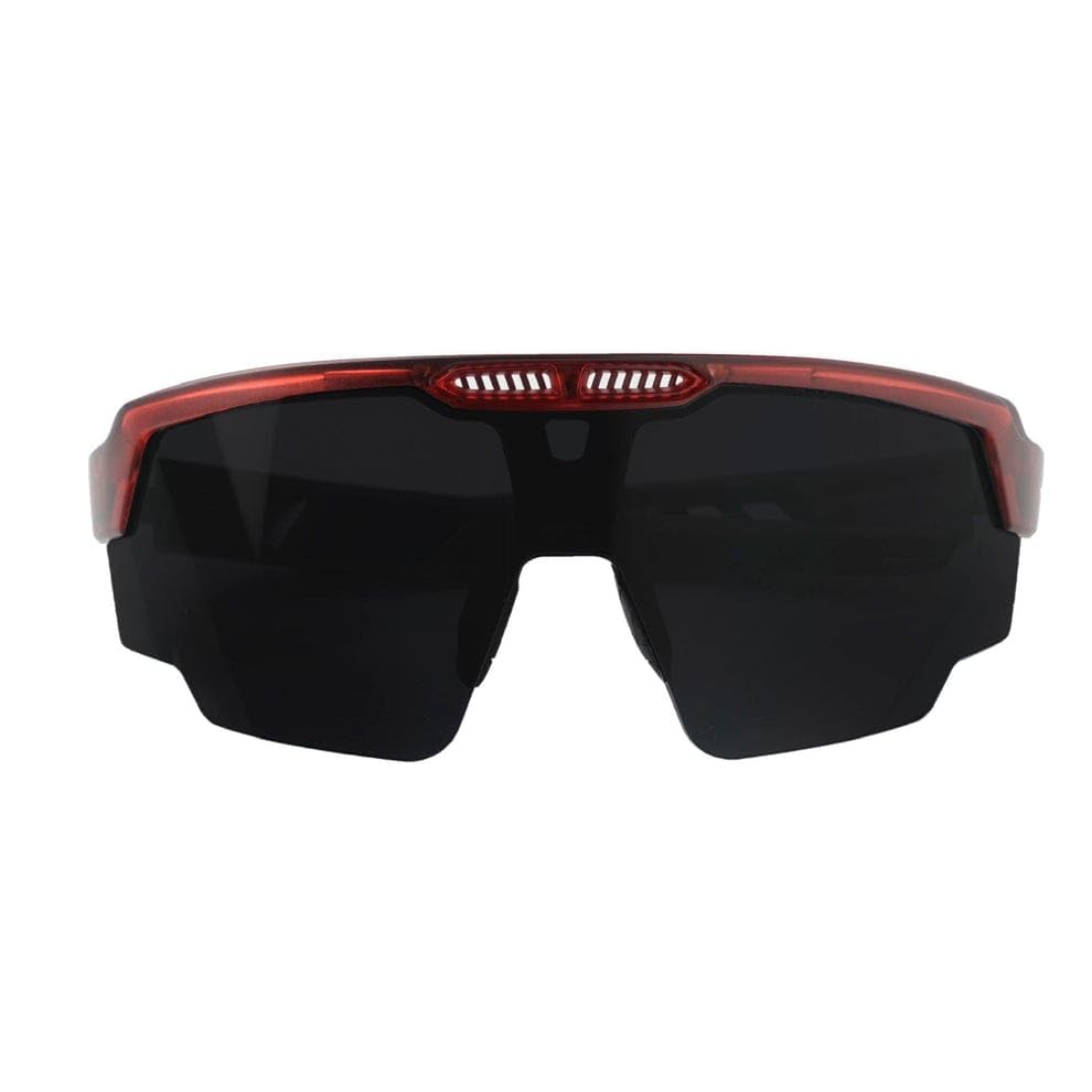 SASA Raptor Translucant Red Frame Sports Sunglasses-picture-25