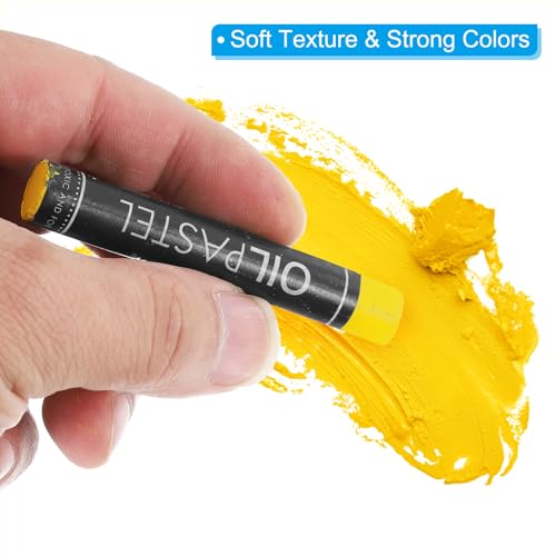 PATIKIL Yellow Oil Pastels - Image 4