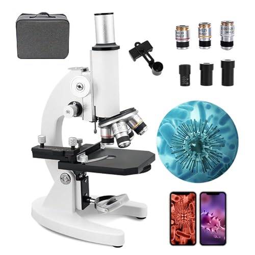 Microscope biologique HD monoculaire étudiant laboratoire aquaculture