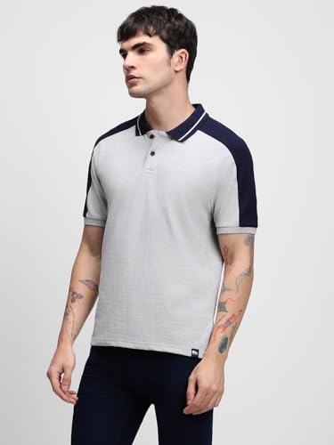 Image of Dennis Lingo Men's Cotton Solid Slim Fit T-Shirt