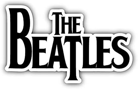 The Beatles Slogan - Sticker Graphic - Auto, Wall, Laptop, Cell, Truck Sticker for Windows, Cars, Trucks