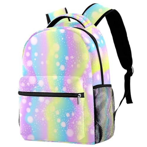 Sac à dos pour ordinateur portable à paillettes stylé en voyage