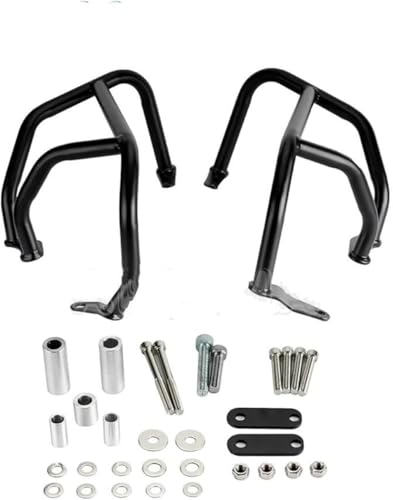Barres de protection pour moto Gold Wing GL 1800 finition noire