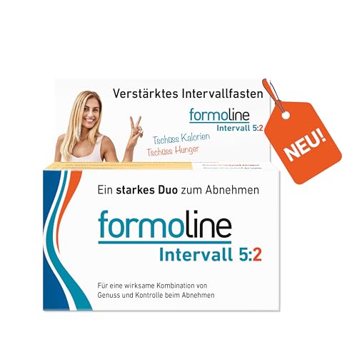 formoline Intervall 5:2 – Kombipackung zur Unterstützung beim Intervallfasten mit Fettbindung & Ballaststoffen – Bundle formoline L112 + formoline mannan, für Essens- und Fastentage formoline Intervall 5:2 – Kombipackung zur Unterstützung beim Intervallfasten mit Fettbindung & Ballaststoffen – Bundle formoline L112 + formoline mannan, für Essens- und Fastentage