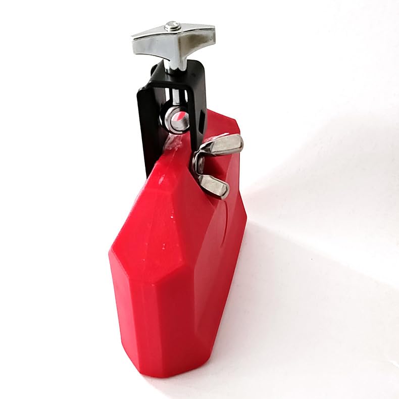 Plastic Musical Jam Block, Latin Percussion Instrument, Red?Hand Percussion (Red)
