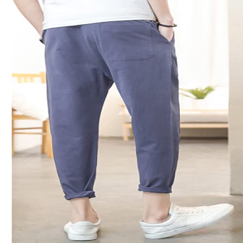 Zomer heren casual broek Modieus en comfortabel Dagelijkse eenvoudige trend All-match outdoor woon-werkverkeer Hoge taille broek met trekkoord - Afbeelding 4