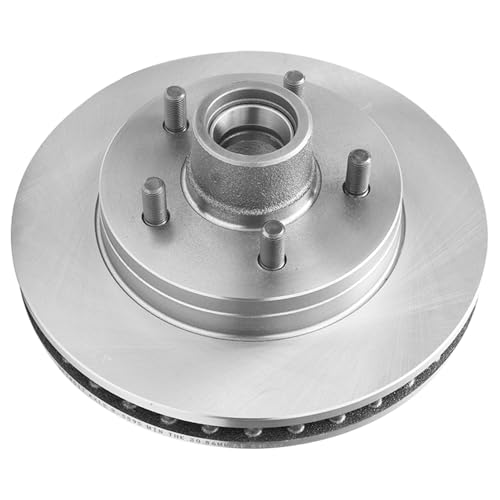 Image of Detroit Axle - Front Brake Kit for GMC Chevrolet C1500 Suburban Savana Express 1500 Tahoe Yukon Disc Brake Rotors Replacement Brakes: 11.61 inch inch Rotor
