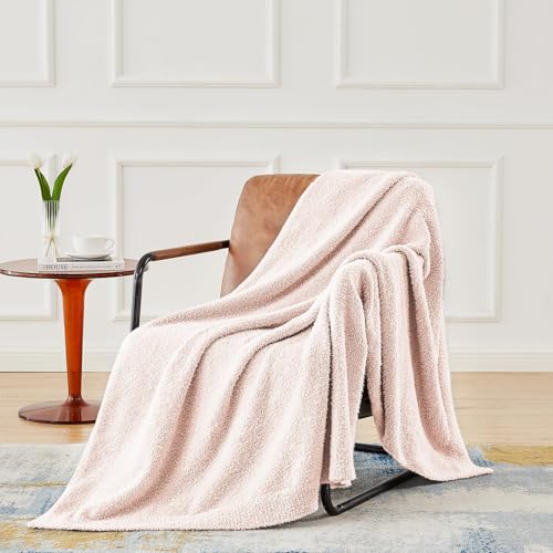Image of CYMULA Kids Blanket for Boys Girls 30x40 inches, Soft Cozy Warm Fuzzy Swaddle Throw Blanket for Crib Stroller, Pink