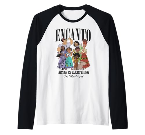 T-shirt raglan Encanto famille Madrigal le cadeau idéal pour célébrer la fête des mères et pères