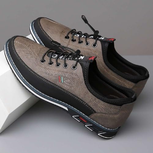 Image of Men's Oxford Business Casual Shoes Office Loafers Dress Comfort Driving Shoes