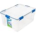 4-Piece Large Deep Weathertight Storage Box Set