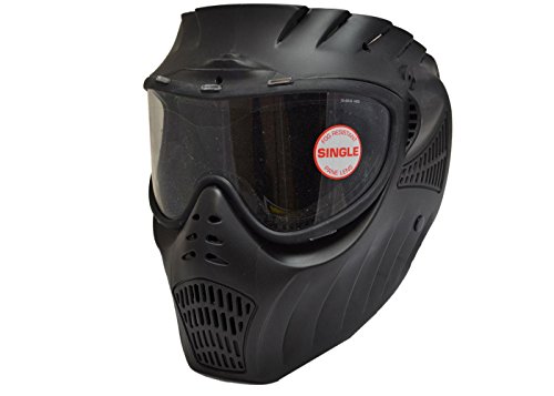 Empire Paintball X-Ray Single Lens Goggle, Black