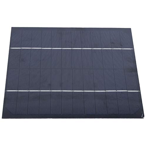 SALUTUYA Solar Charger Pane 6W 12V Portable Solar Cell Panel Module Charger for Household Lights for All Small Power Appliances