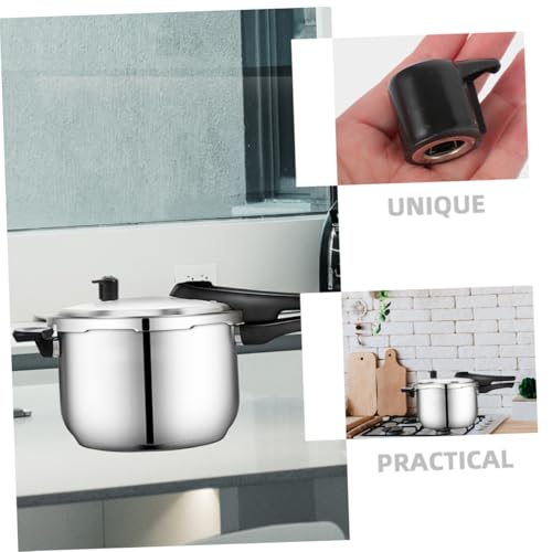Válvula de alivio de presión para ollas eléctricas: tapa universal de liberación de vapor de alta presión para ollas a presión y utensilios de cocina miniatura 6