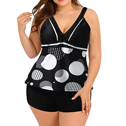 Ensemble de bikini pour femme XXL masquant le ventre avec sangle réglable